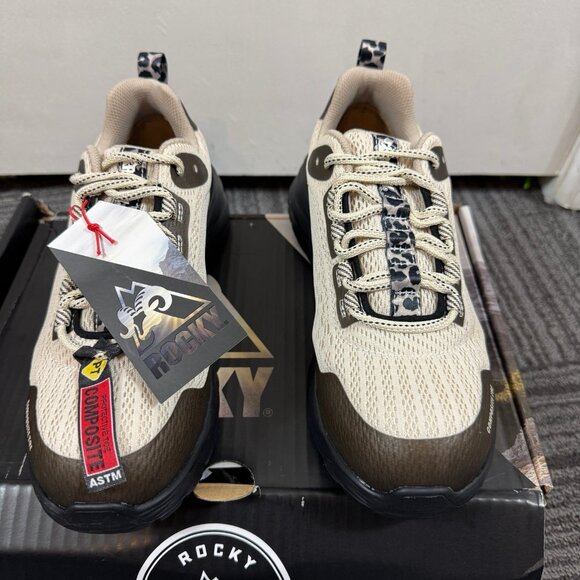 Rocky SR Athletix Women’s Composite Toe Work Shoes | Slip Resistant | Size 8M | - Picture 3 of 9